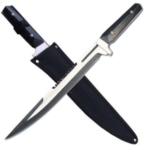 Full Tang Tactic Dagger Black Handle
