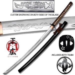 Moshiro - Shadow Warrior Handmade Katana - Plum Edition