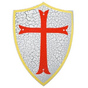 Knights Templar  Wood Shield