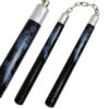Blue Dragon Nunchaku 12" Overall