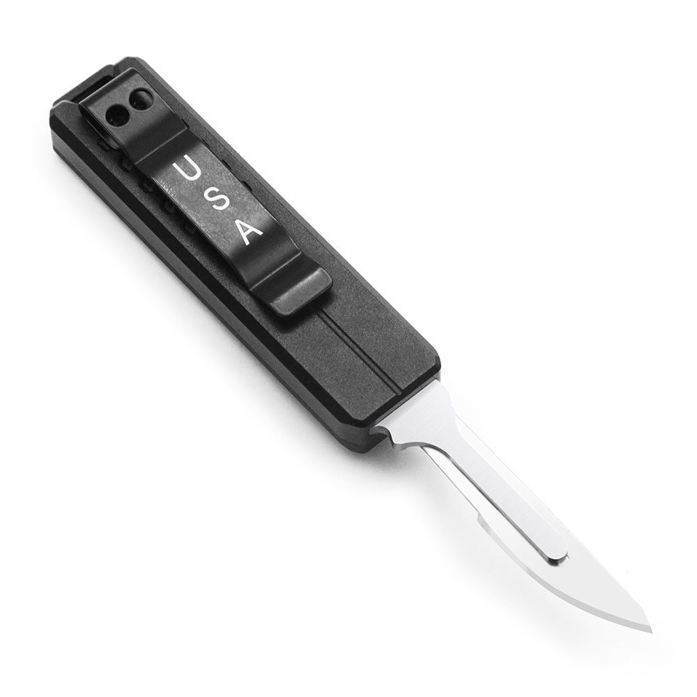 Compact Tactical OTF Precision Glassy Scalpel Cutter Knife Red