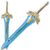 Genshin Impact Skyward Pride & Sky-Ripping Dragon Spine Fiberglass Sword