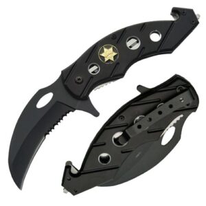 Karambit Rescue Folder Spring Assist Knife