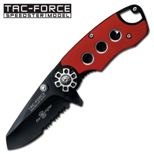 Fire Fighter "Legal Automatic' Knife Spring Assist  YC-549RD