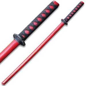 Burgundy Bokken Practice Sword