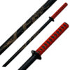 BOKKEN SAMURAI WOODEN TRAINING CARVED DRAGON SWORD 39.5" OVERALL