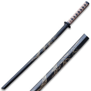 BOKKEN SAMURAI WOODEN TRAINING SWORD 39.5" OVERALL