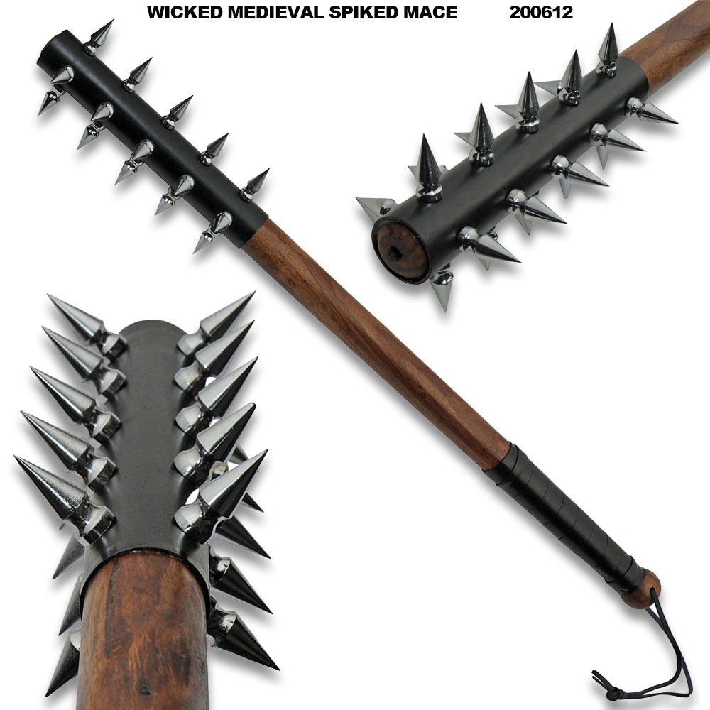29" WICKED MEDIEVAL SPIKED MACE