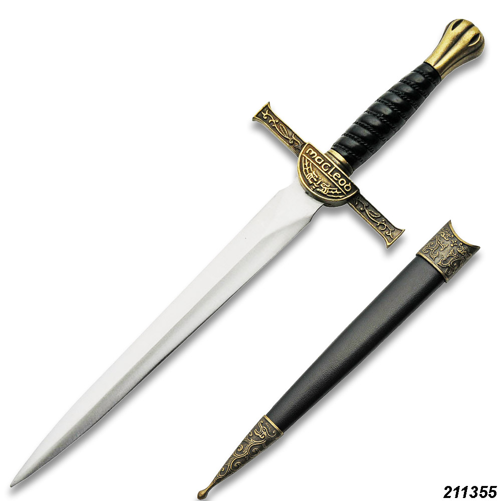 Macleod Dagger With Scabbard  overall 11.75