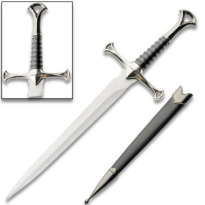 LOTR The King Dagger With Scabbard