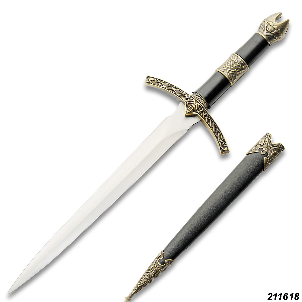 LOTR The Witch King Dagger With Scabbard 12" overall
