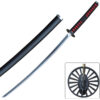 DEMON SLAYER -TANJIRO Kamado Black NICHIRIN SWORD KATANA Metal