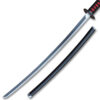 DEMON SLAYER -TANJIRO Kamado Black NICHIRIN SWORD KATANA Metal