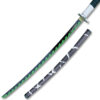 Demon Slayer - Sanemi Shinazugawa Green Nichirin Sword Katana Metal