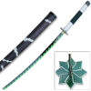 Demon Slayer - Sanemi Shinazugawa Green Nichirin Sword Katana Metal