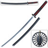 DEMON SLAYER -TANJIRO Kamado Black NICHIRIN SWORD KATANA Metal