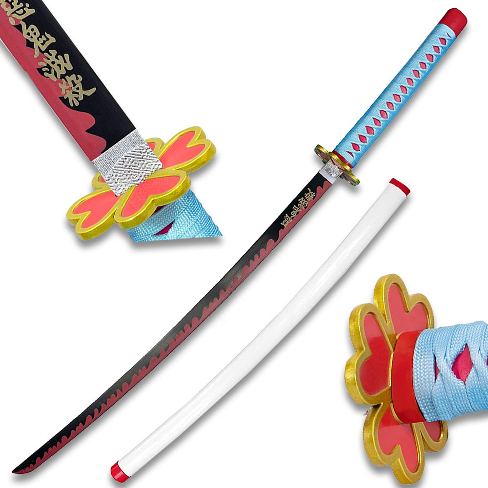 Demon Mitsuri Kanroji Slayer Anime Sword Steel Blade