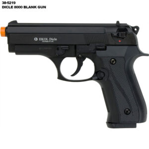 Dicle 8000 Firing Blank Gun Black Finish