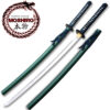 MOSHIRO 1095 High Carbon Steel Green Scabbard