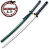 MOSHIRO 1095 High Carbon Steel Green Scabbard