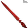 82.5" Crimson Demon Metal Spear