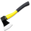 Camping Axe Black And Yellow Black Metal Handle With Carbon Steel Head 13.5"