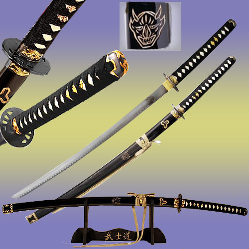 Kill Bill DEMON Sword Bill's Replica Steel Blade Japanese Samurai Display Katana