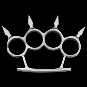 4 Blade Not Sharp. Paper Weight . ( Silver )