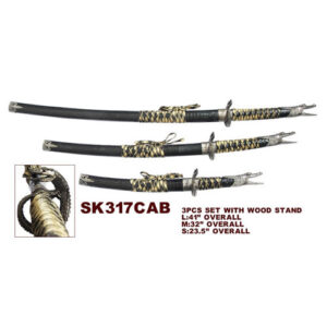3 PCS Dragon Sword Set