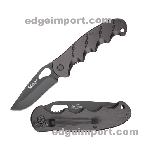 Black Handle Pocket Knife