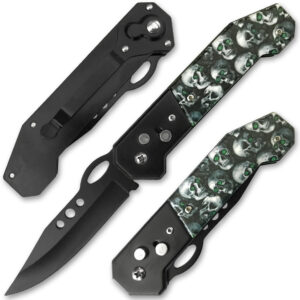 Skull Automatic Knife