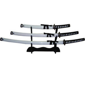 SAMURAI SWORD SET 40" OVERALL, 3 PIECE SET (KATANA)