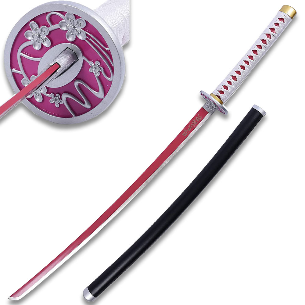 Tsuyuri Kanao Anime Cosplay Sword, Demon Slayer Sword Real Metal
