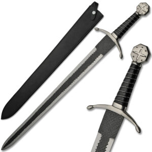 Flint Medieval Knight Crusader Sword