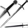 Medieval Crusader Full Tang Sword Blunted Reenactment Longsword Knights Templar