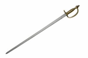 United States Army NCO Sword with Leather Scabbard