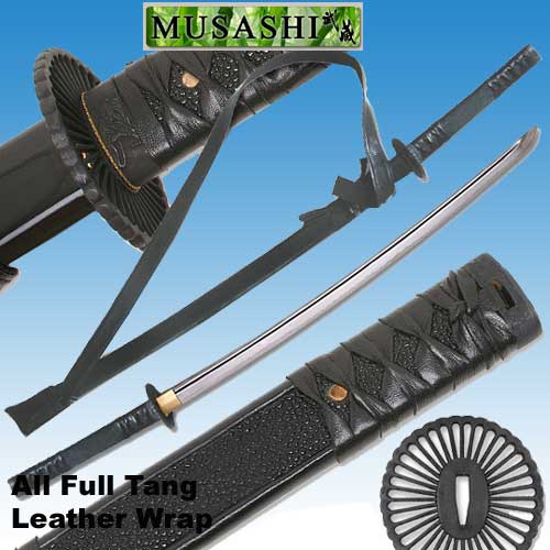 Bushido Musashi - Full Tang Samurai w/ Back Strap