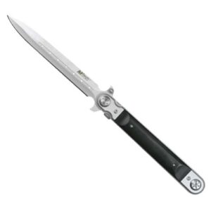 M Tech Monster Black Pakawood Stiletto MT-263BW