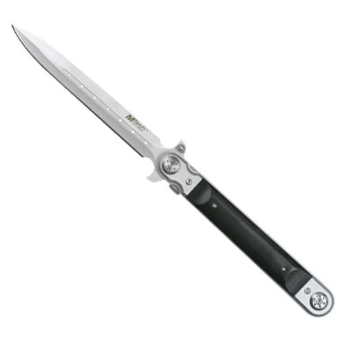 M Tech Monster Black Pakawood Stiletto MT-263BW