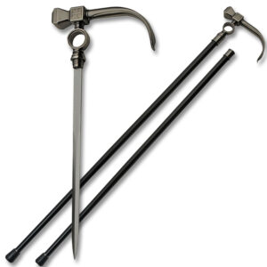 Hammer Style Walking Cane Sword