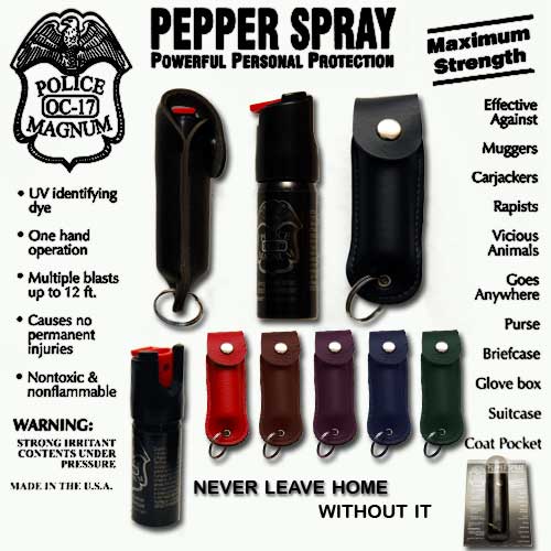 Police OC-17 Magnum Pepper Spray