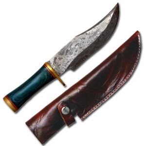Damascus Hunter Knife