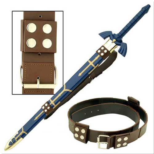 Link Hyrule Zelda Sword Leather Belt Strap