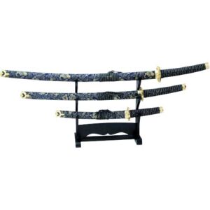 DESIGNER HARDWOOD KATANA 3-PIECE SET