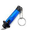 Mini Blue Key Chain OTF Knife Drop Point
