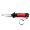 Mini Red Key Chain OTF Knife Drop Point