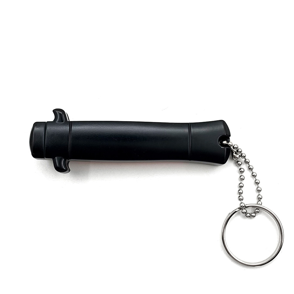 Mini Metallic Green Key Chain OTF Knife