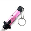 Mini Pink Key Chain OTF Knife Drop Point