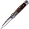 Europe Leverlock Auto Knife Wood Handle Limited Edition