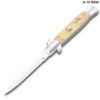 AKC Edition Silver Blade Automatic Stiletto Knife Bone Handle